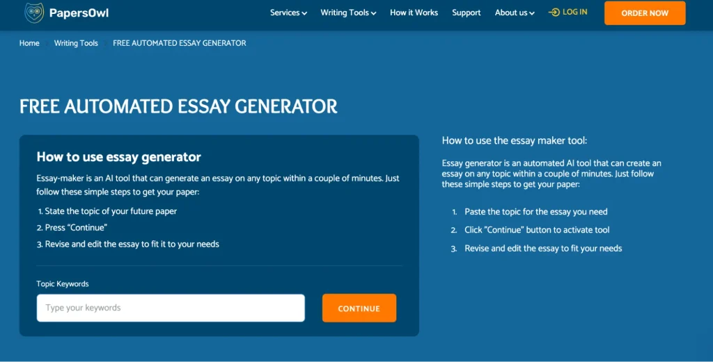 paperpsowl essay writer