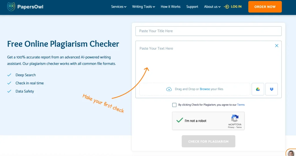 paperpsowl plagiarism checker