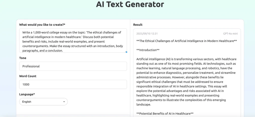 wrizzle ai test